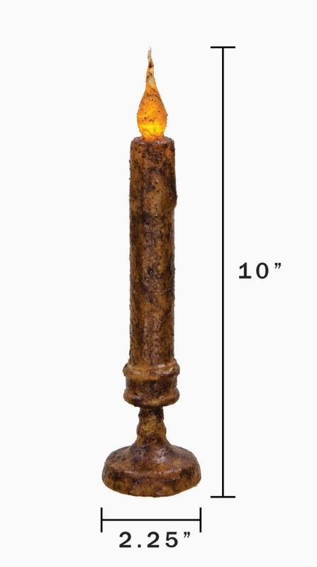Burnt Mustard Twisty Candle Stick
