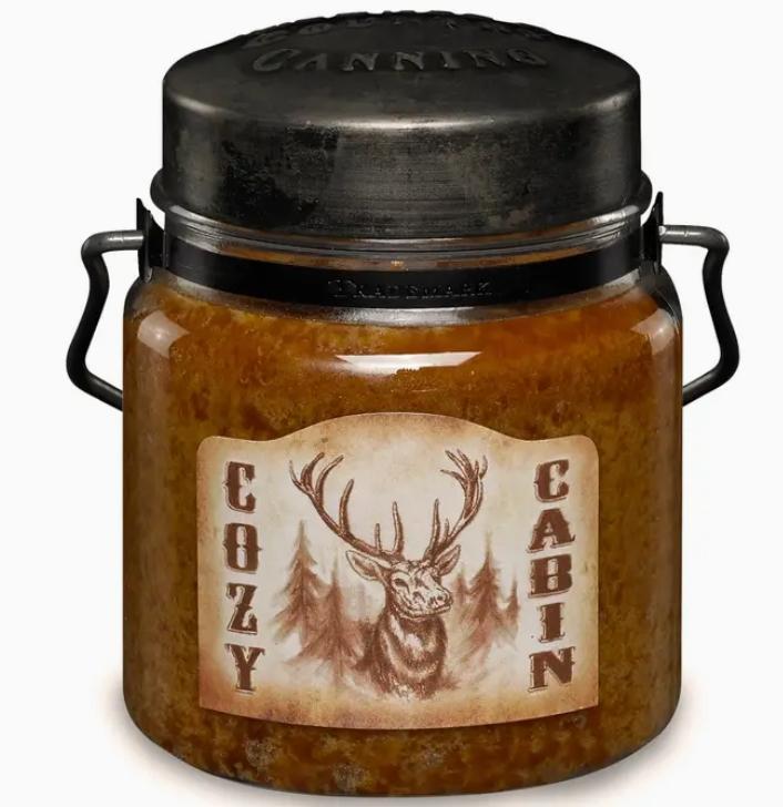 McCall’s Candles Classic Jar Candle-16oz-Cozy Cabin