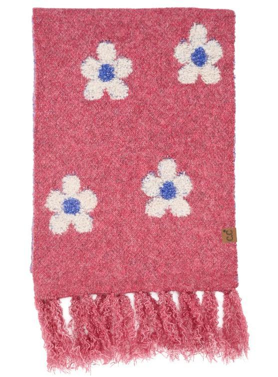 Daisy Pattern C.C Scarf