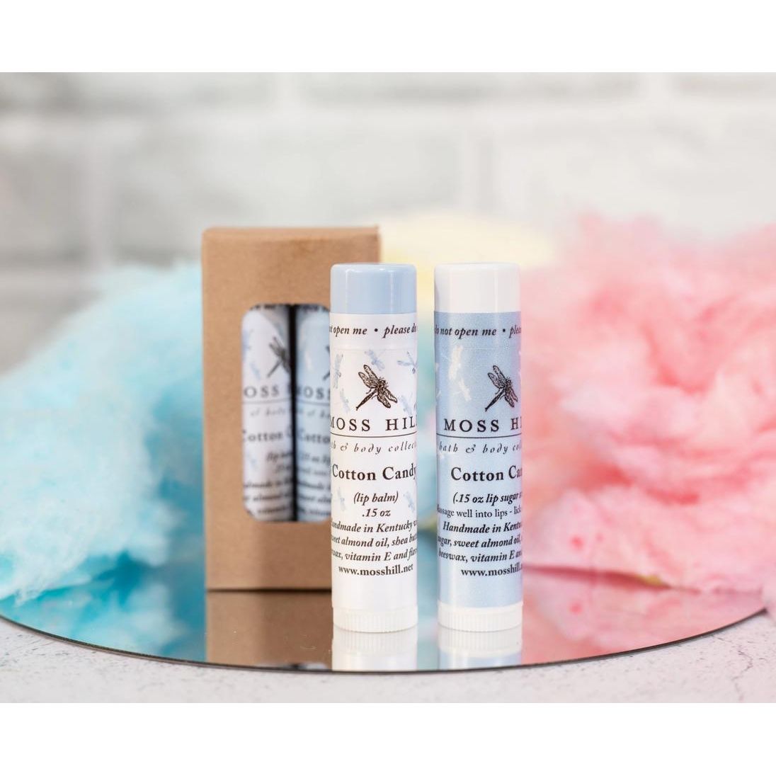 Moss Hill Lip Balm and Lip Scrub Set