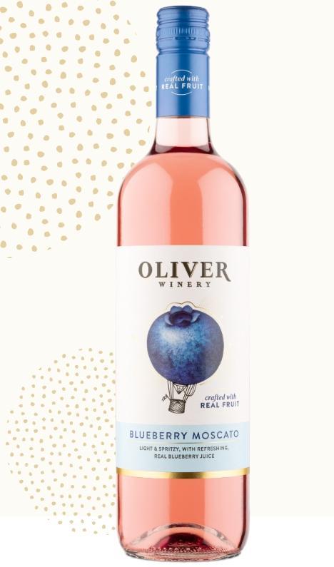 Oliver Winery Blueberry Moscato