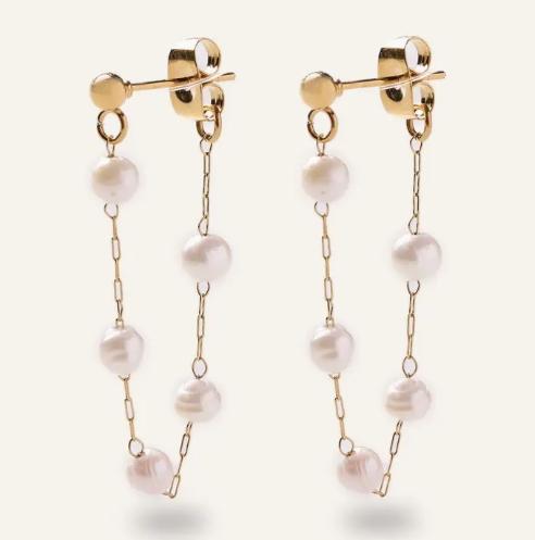 Pearl Drop Earrings