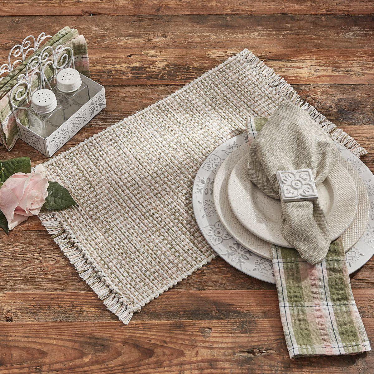 Park Design Basketweave Placemat (Meadow)