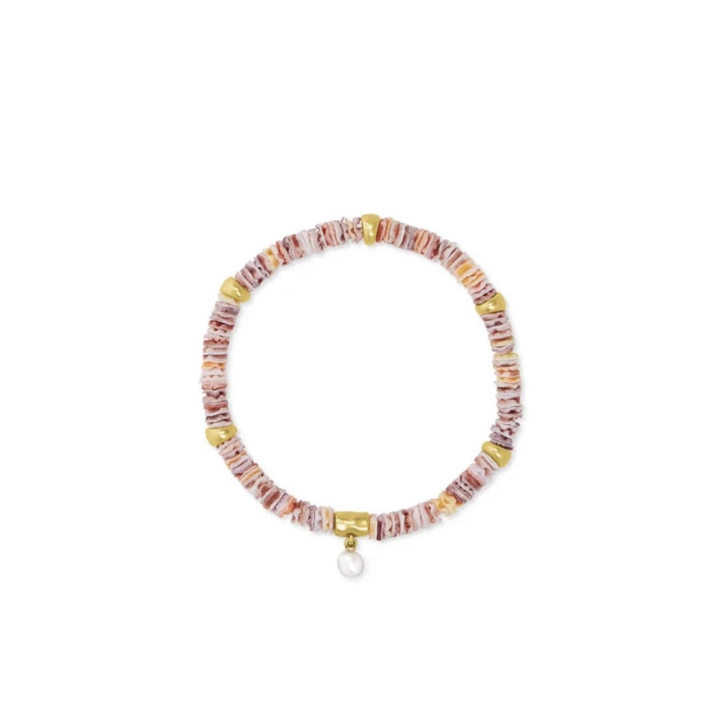 Kendra Scott Lila Stretch Bracelet in Pink