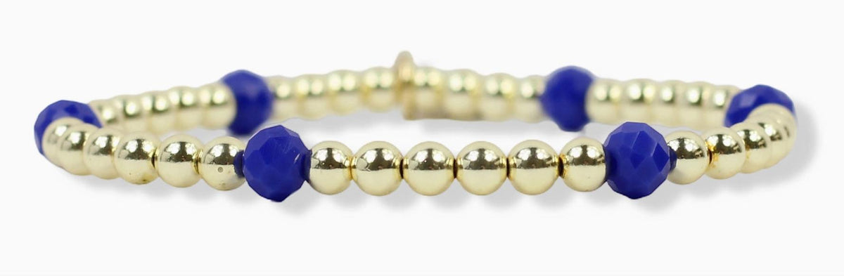 Lexi Stretch Bracelet - Blue
