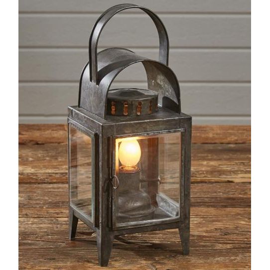 Park Design Oil Lantern Bevel Glass Lamp
