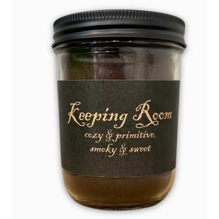 Black Label Keeping Room Candle| 16oz Mason Jar