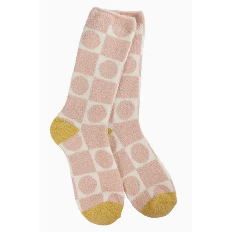 World's Softest Socks Cozy Collection (Geometric Rose)