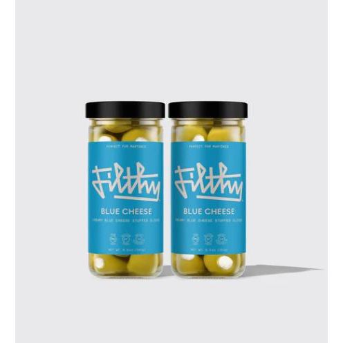 Filthy Blue Cheese (Creamy Blue Cheese Stuffed Olives)