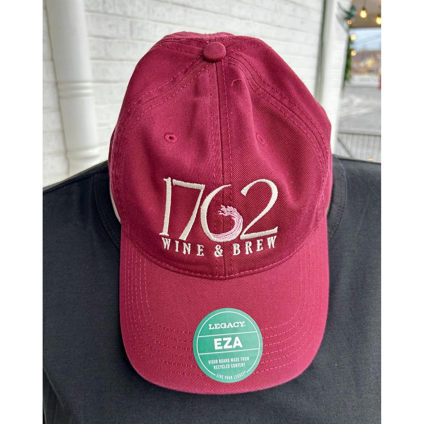 1762 Wine & Brew Hat (Maroon)