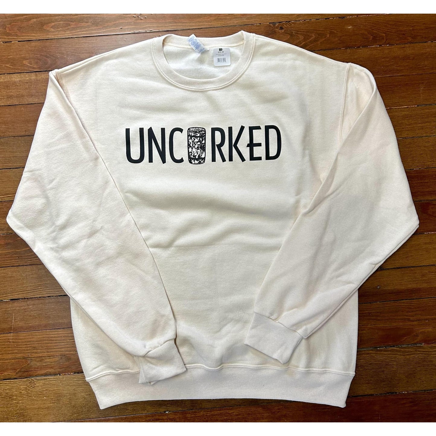 Uncorked Crewneck (Cream)