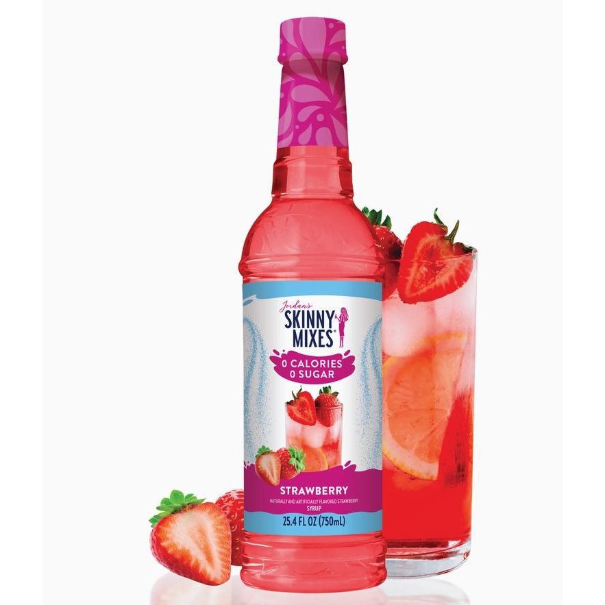 Jordan's Skinny Mixes Sugar Free Strawberry Syrup