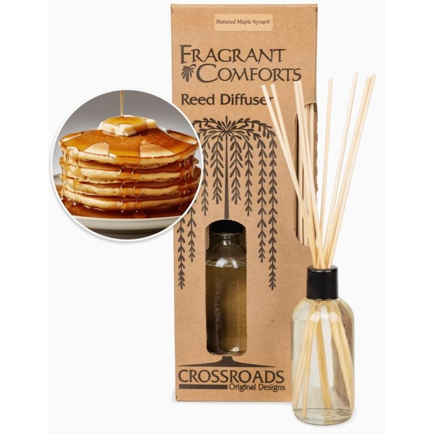 Crossroads Buttered Maple Syrup - Reed Diffuser