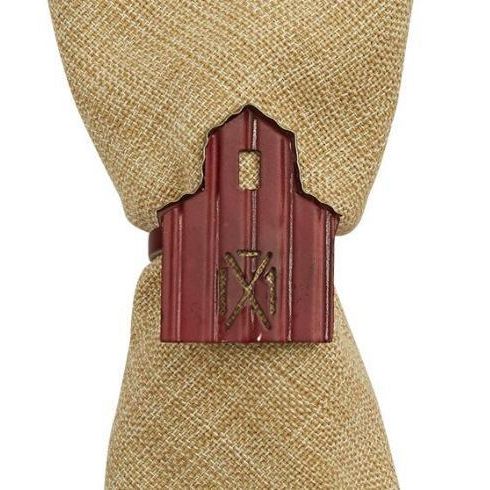 Red Barn Napkin Ring