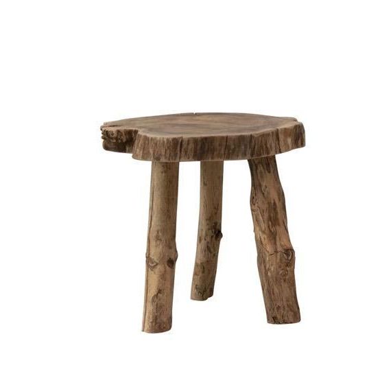 Madre De Cacao Live Edge Wood Pedestal