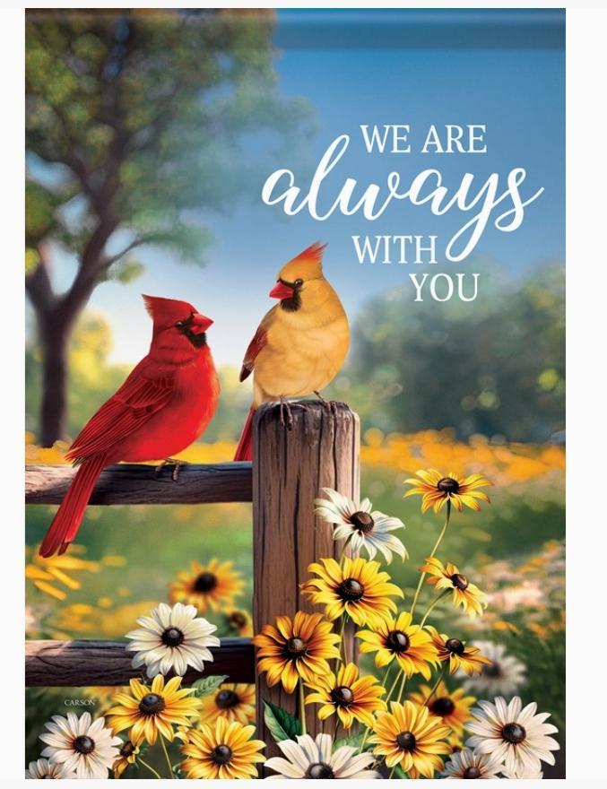 "Always with You" Dura Soft™ Garden Flag