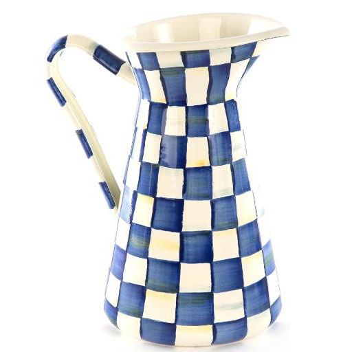 Mackenzie Childs Royal Check Practical Pitcher (Large)