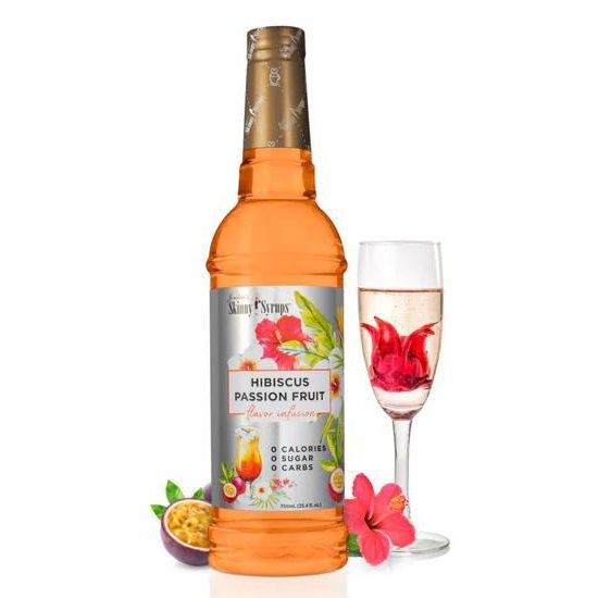 Jordan's Skinny Syrup Sugar Free Hibiscus Passion Fruit Syrup