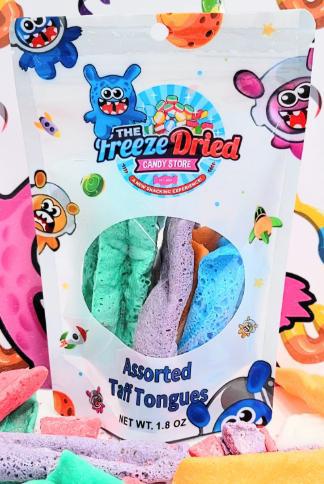 Freeze Dried Assorted Taffy Tongues