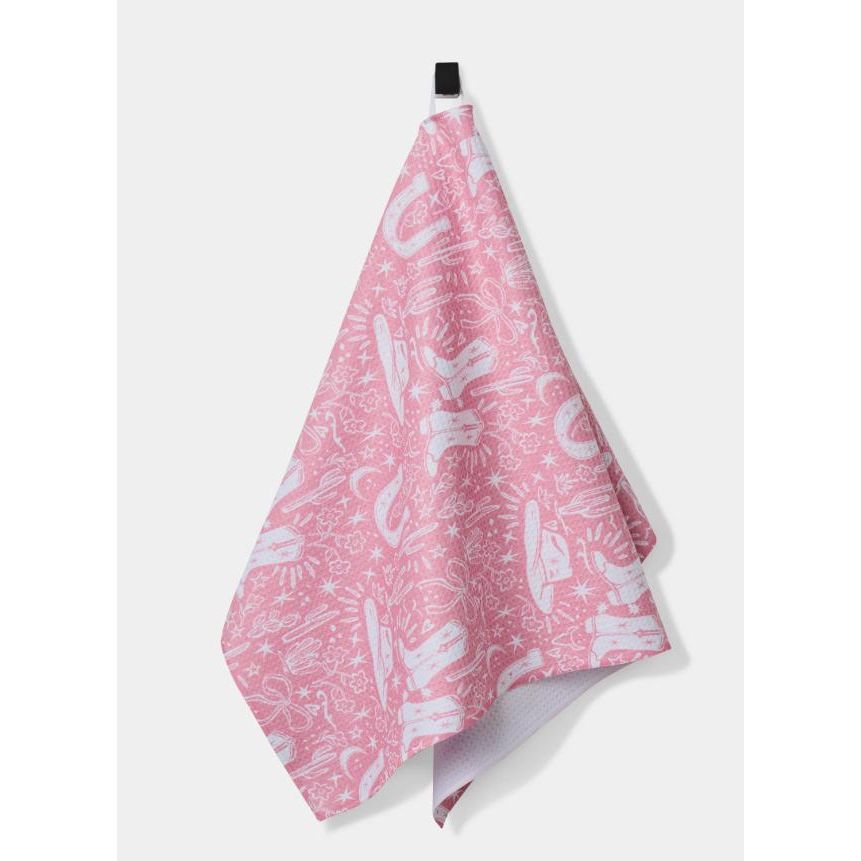 Geometry Kitchen Tea Towel Cowgirl Chic