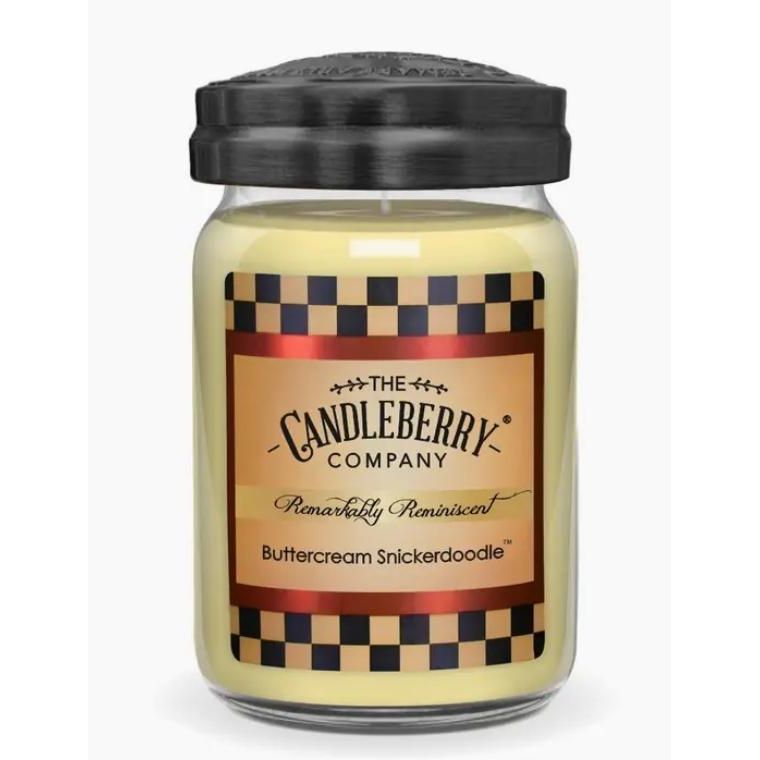 The Candleberry Company Buttercream Snickerdoodle™, Large Jar Candle