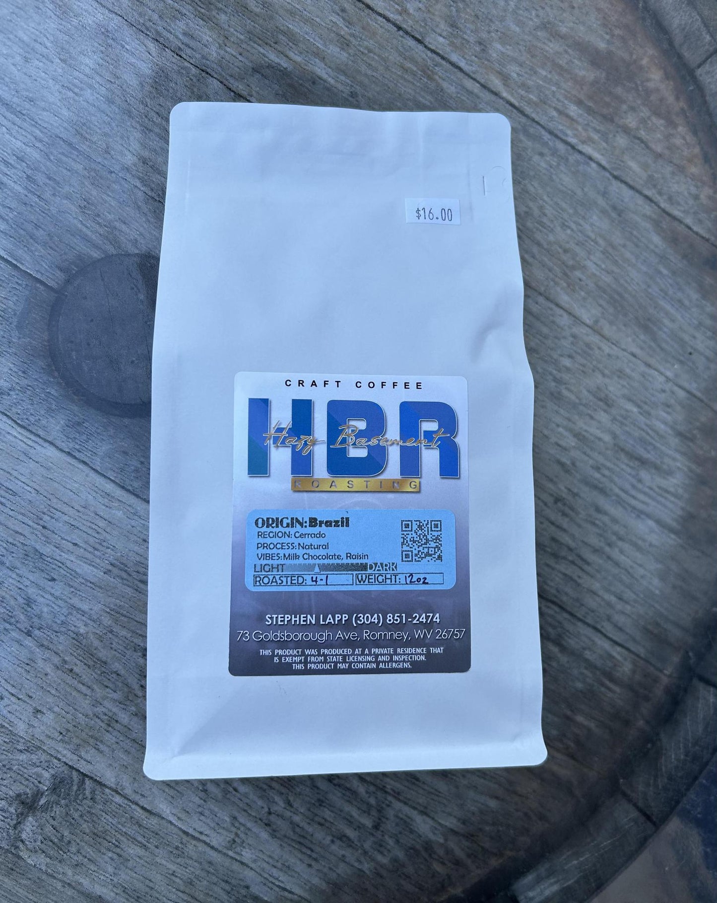 Hazy Basement Roasting Craft Coffee Beans