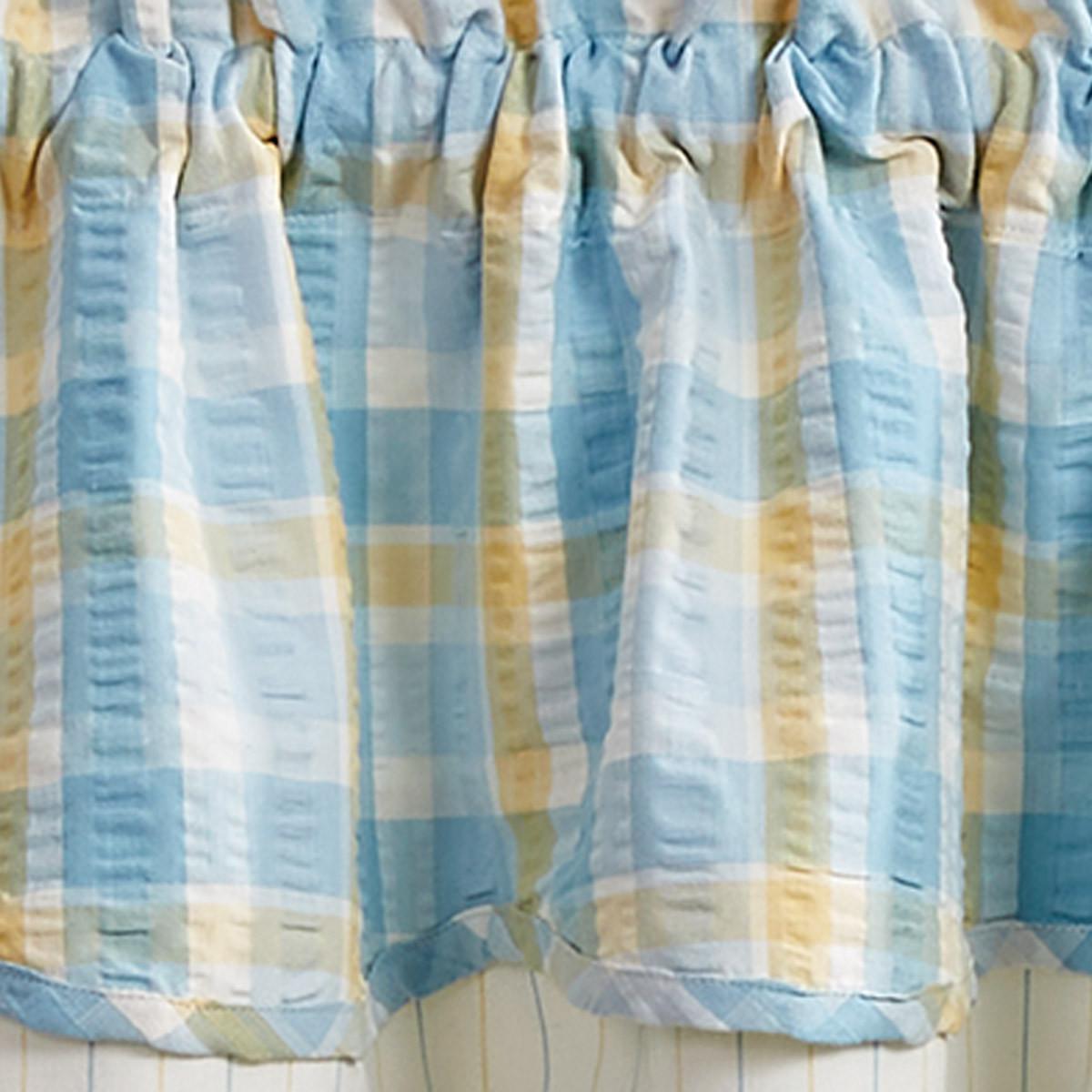 Forget Me Not Lined Layered Valance