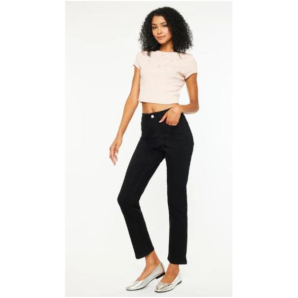 KanCan Estelle High Rise Slim Straight Leg Jeans