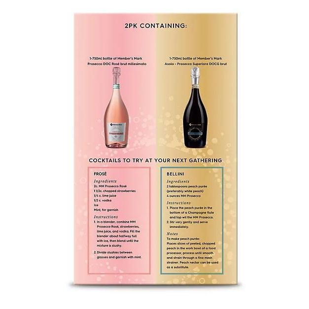 Member's Mark Prosecco 2pk