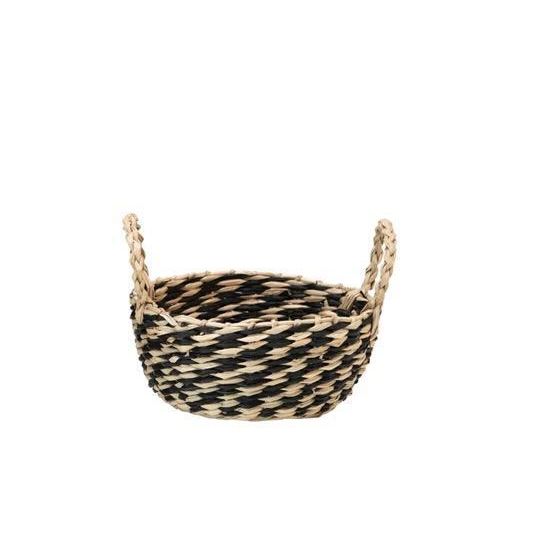 Hand-Woven Seagrass Baskets with Handle