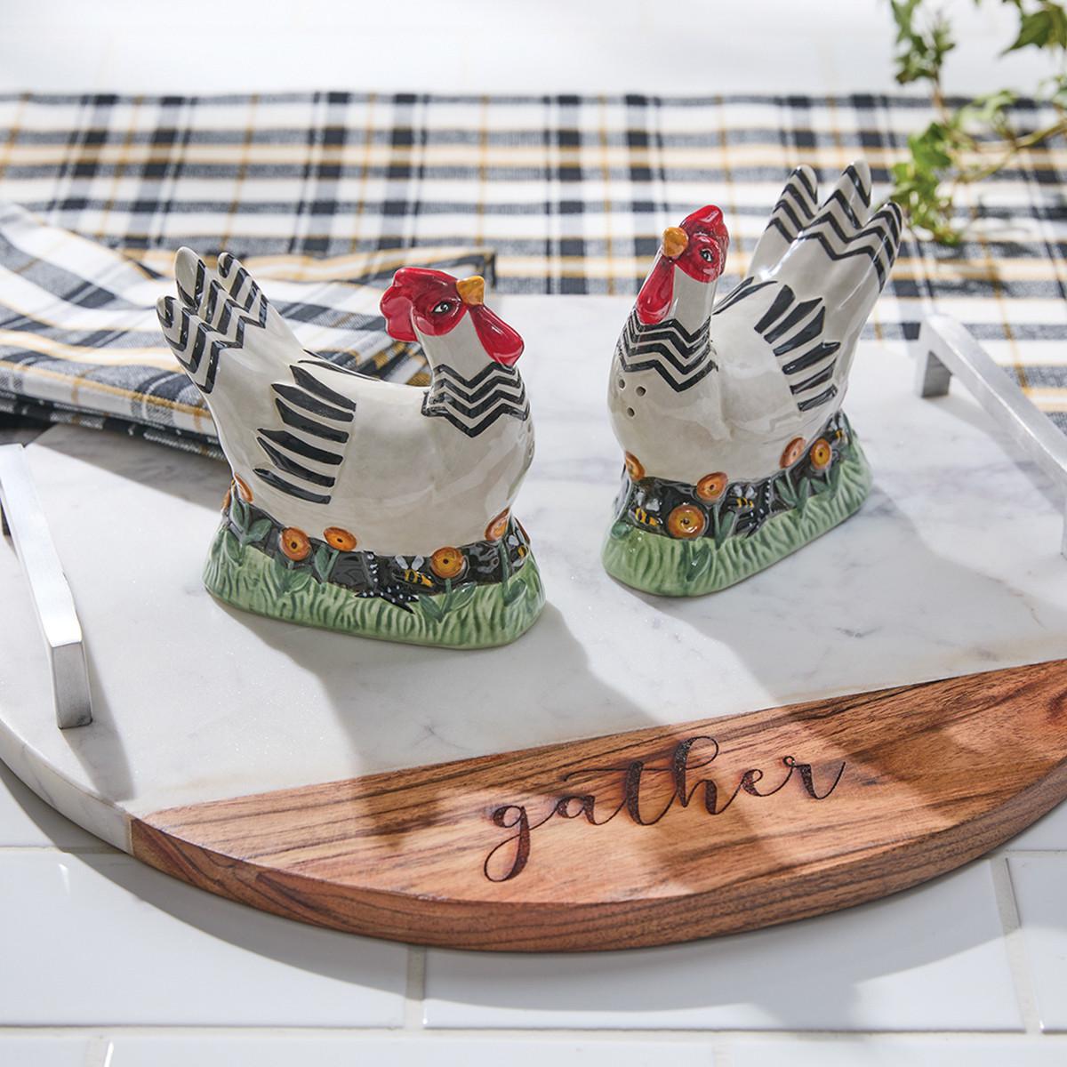 Park Design My Little White Hen Salt and Pepper Set