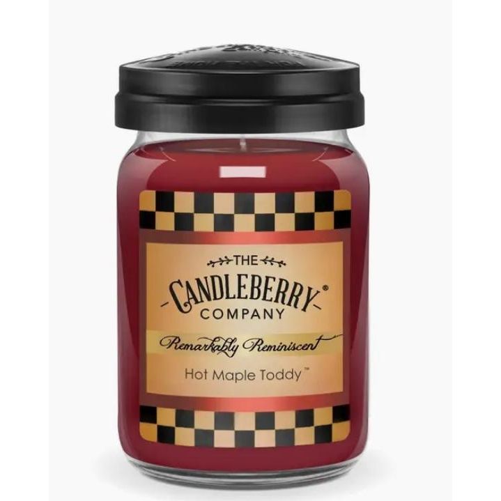 The Candleberry Company Hot Maple Toddy®, Large Jar Candle