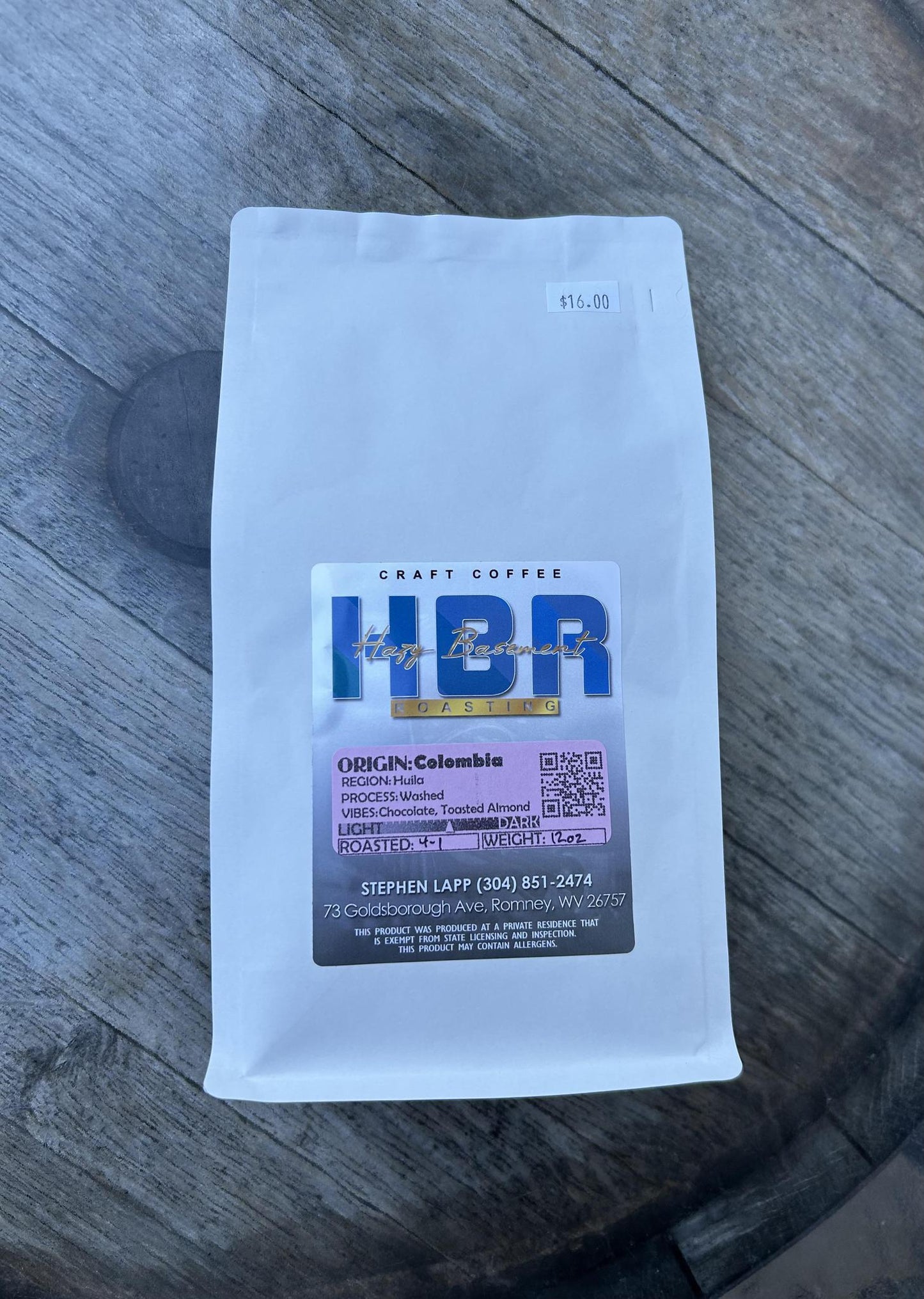 Hazy Basement Roasting Craft Coffee Beans