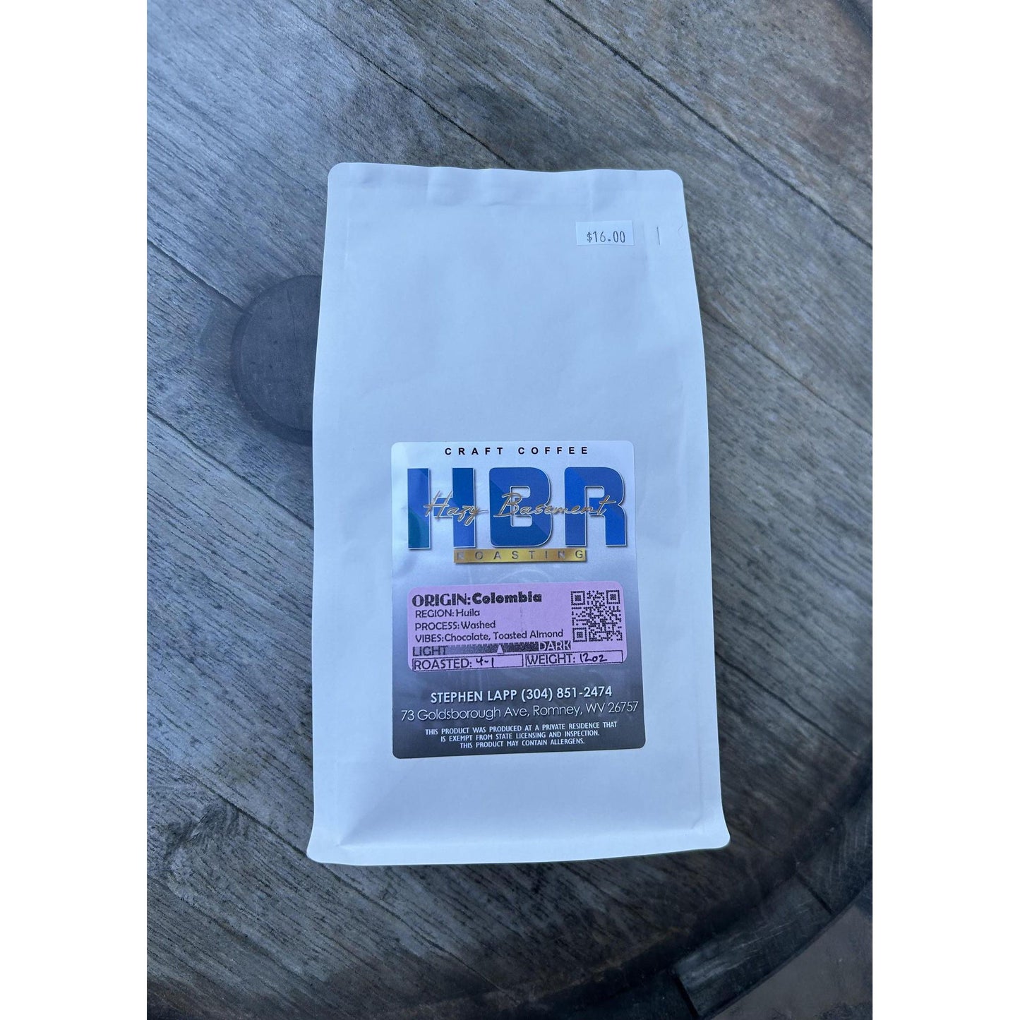 Hazy Basement Roasting Craft Coffee Beans