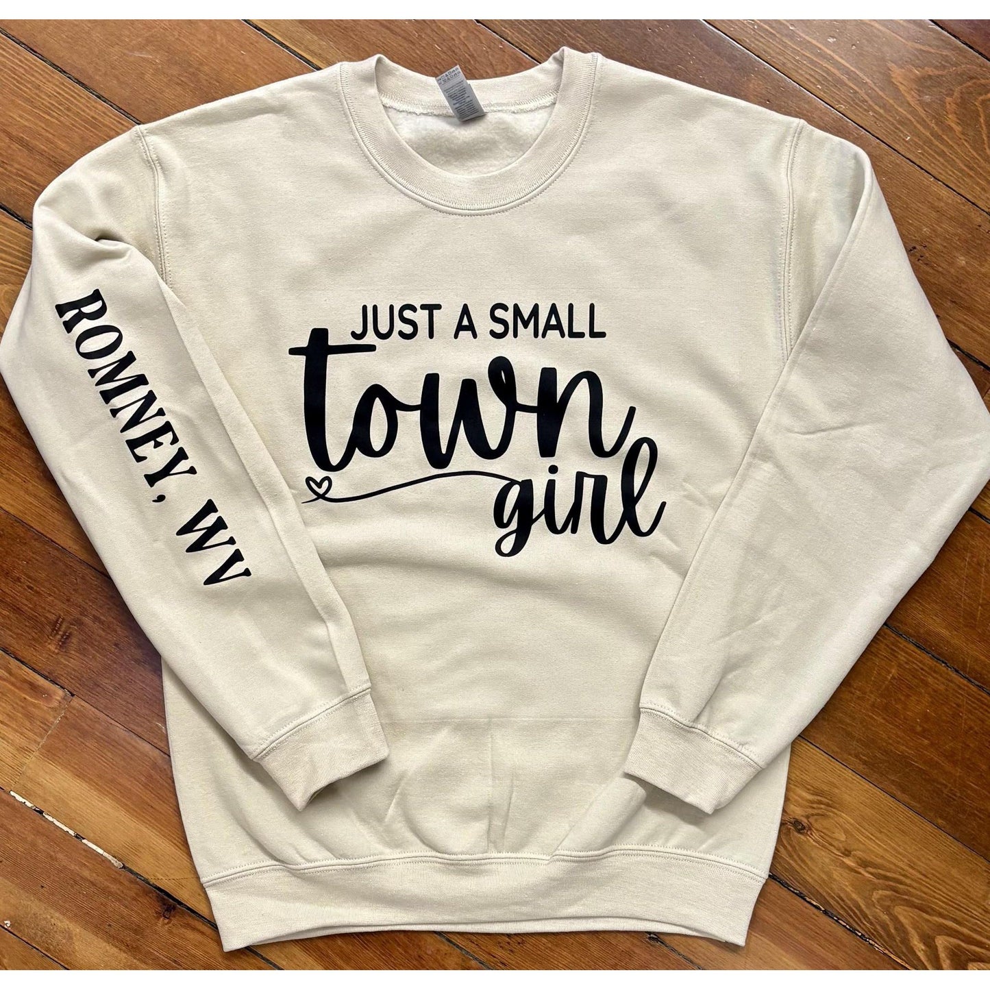 Just A Small Town Girl Romney WV (Tan)