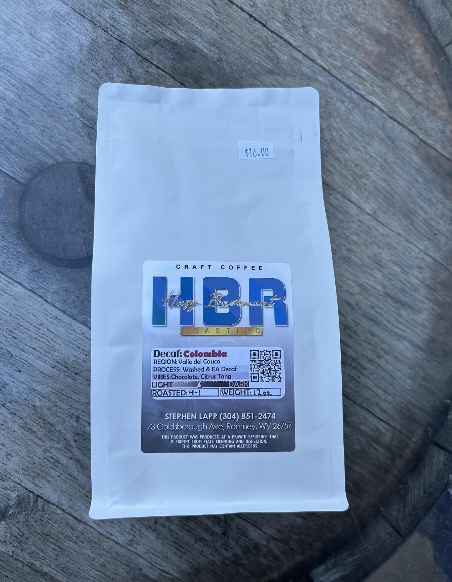 Hazy Basement Roasting Craft Coffee Beans