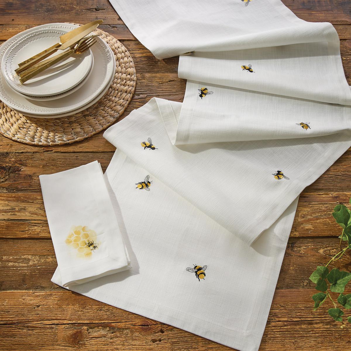 Park Design Bee Happy Table Runner 72"