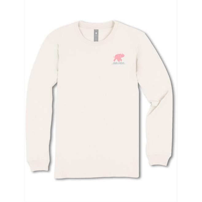 Simply Southern Long Sleeve Quilted Elephant Tee