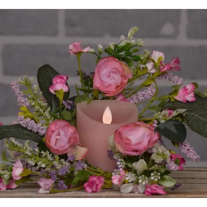 Peony Patch Candle Ring