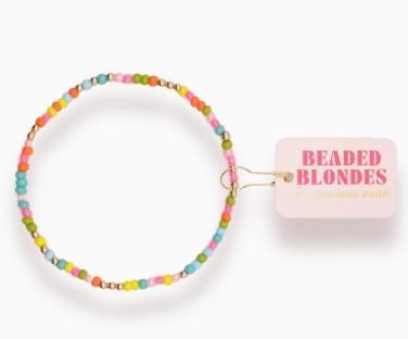 Beaded Blondes Rainbow Sprinkle Bracelet