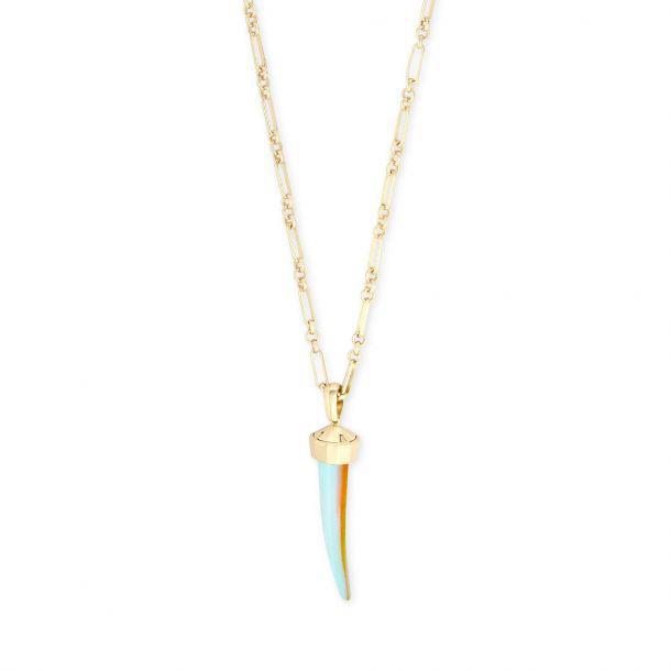 Kendra Scott Samuel Pendant Necklace in Dichroic Glass
