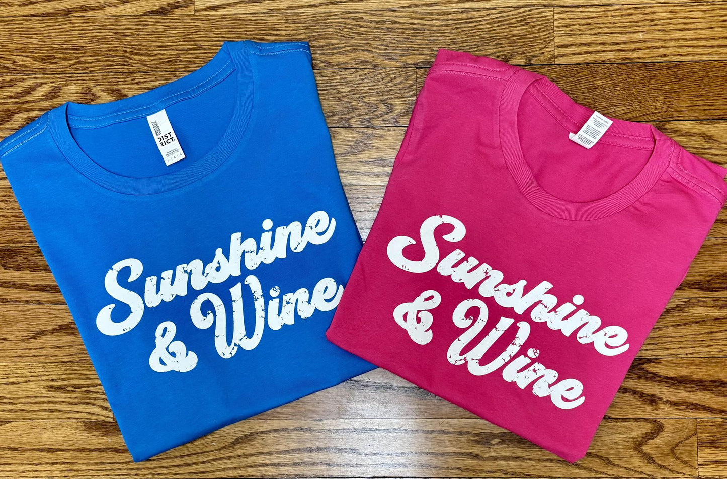 Sunshine & Wine Short Sleeve Tee