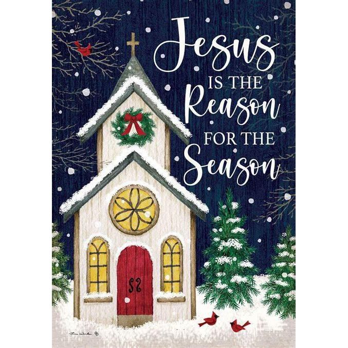 Christmas Church Flag