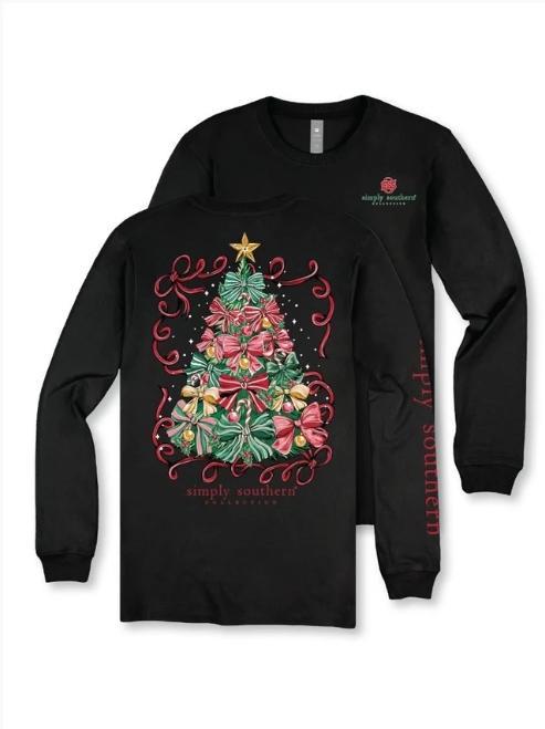 Simply Southern Long Sleeve Christmas Tree Tee
