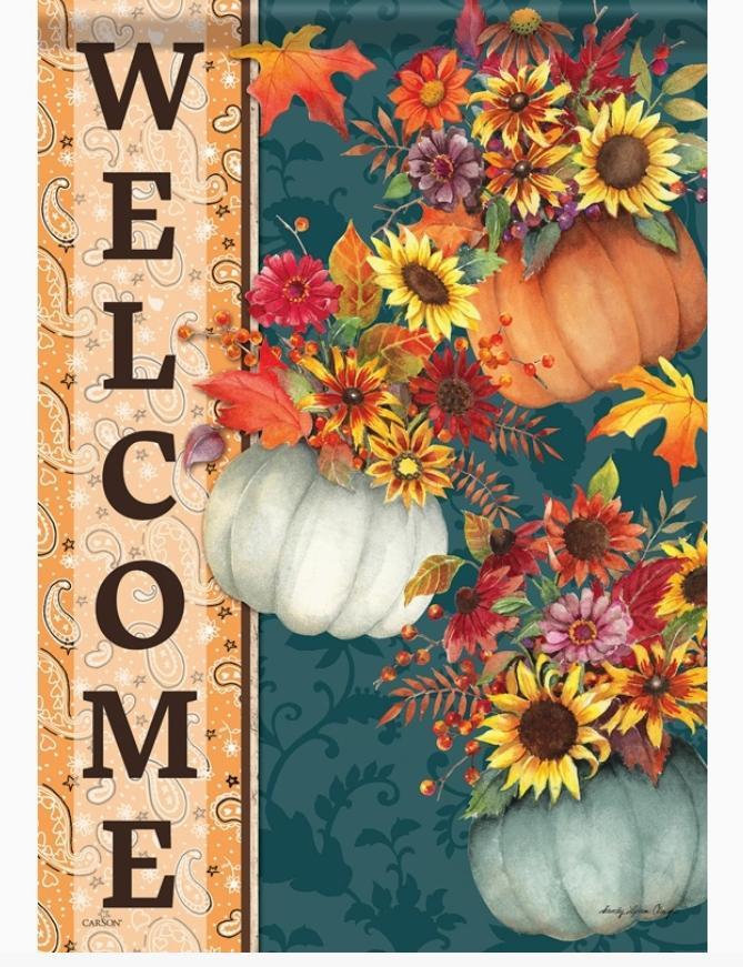 "Pumpkin Bouquets" Garden Durasoft™ Flag