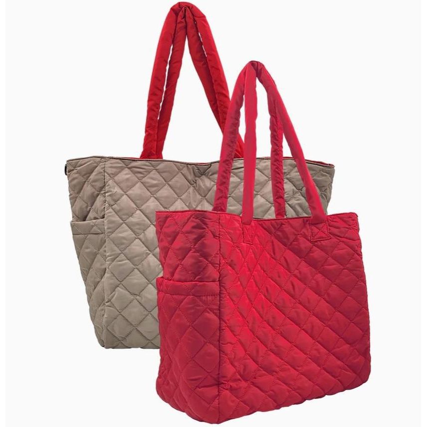 Large Reversible Nylon Tote