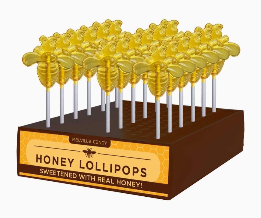 Honeybee Honey Lollipops