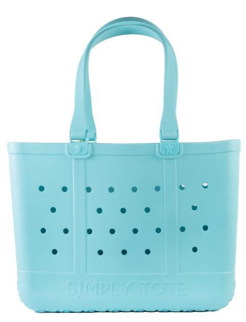 Simply Southern Tote Bag (Aqua)