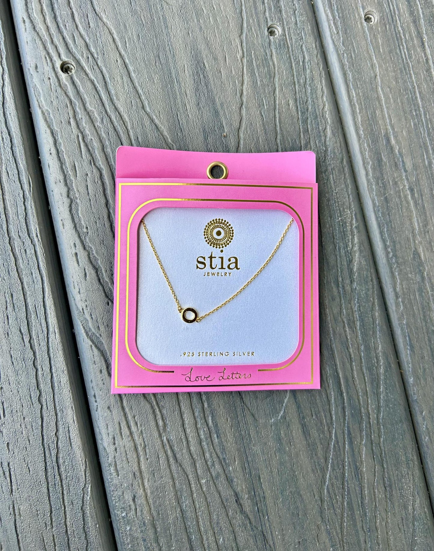 "O" Necklace (Gold)