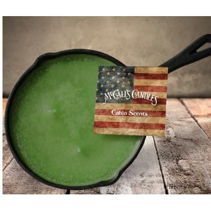 McCalls's Frying Pan Cabin Scents Candle